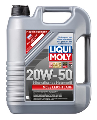 LIQUIMOLY ���L���� MOS2 LOW-FRICTION 20W-50 5L 1212 LIQ-1212