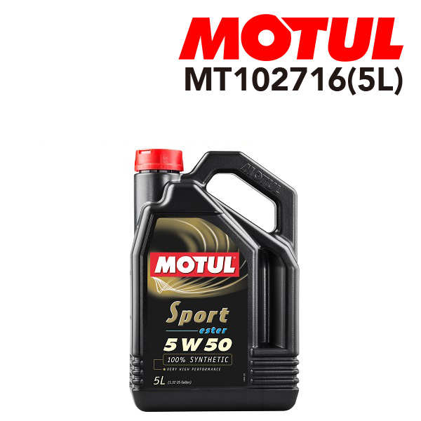 MOTUL ���`���[�� 4�փG���W���I�C�� ���`���[�� �X�|�[�c 5L MT102716 �S�x 5W-50 �e�� 5L