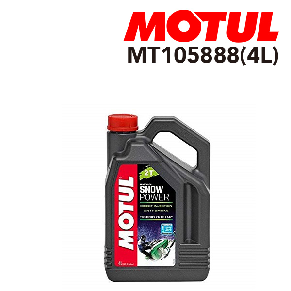 MOTUL ���`���[�� 2�X�g���[�N �G���W���I�C�� �X�m�[�p���[ 2T 4L MT105888 �S�x 10W-40 �e�� 4L