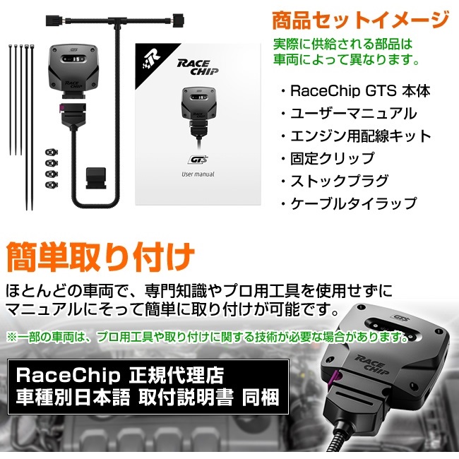RC2404N レースチップ サブコン RaceChip GTS アウディ A1 1.4TFSI 