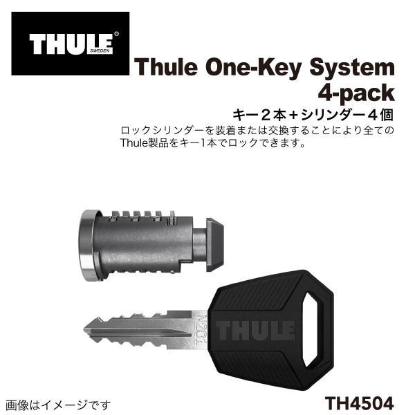 【超目玉枠】 Thule VeloSpace THULE TH4504 ワンキーシステム キーシリンダー スポーツラック・キャリア