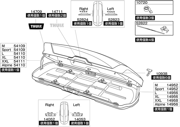 TH1500014958 THULE XXL