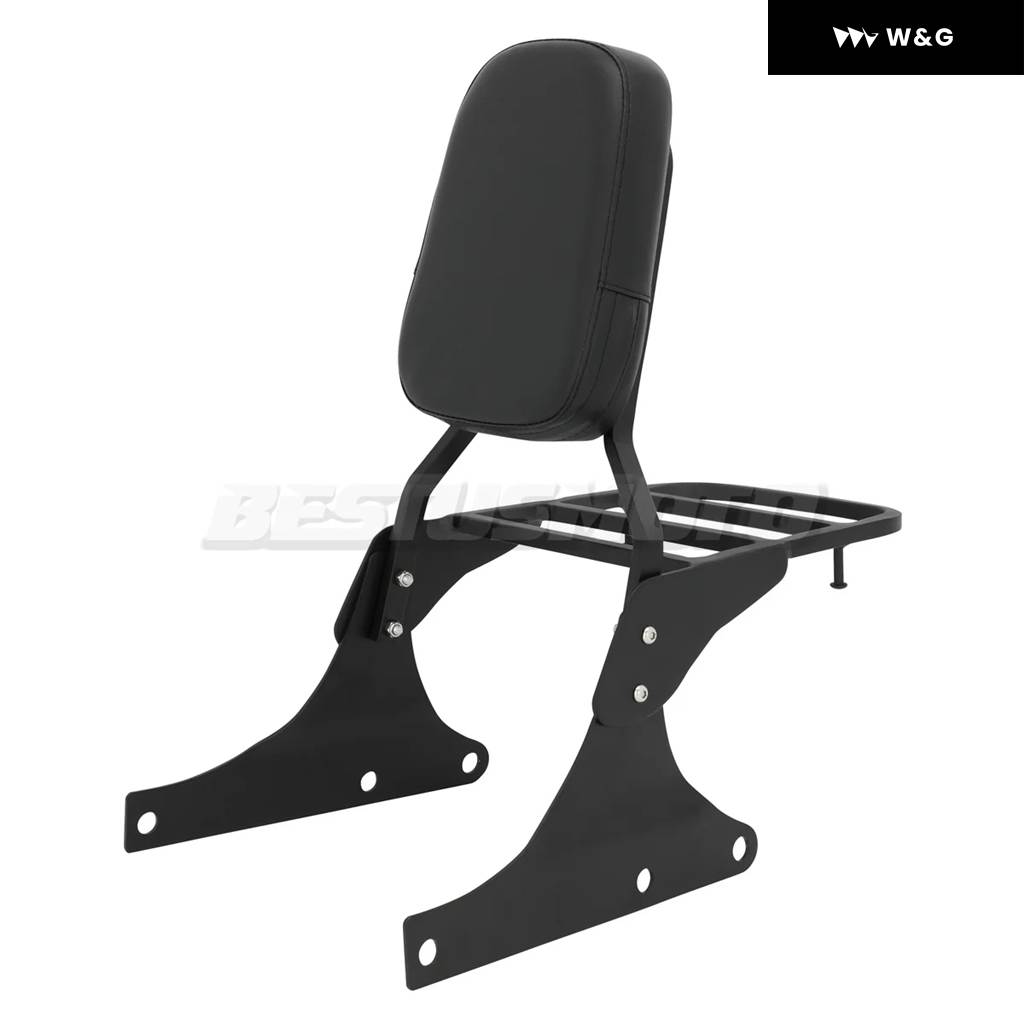 並行輸入品オートバイ バイクバックレスト シシーバー ラゲッジラック ハーレー ファットボーイ EFI FLSTFI FLSTF ヘリテージ ソフテイル クラシック FL_1
