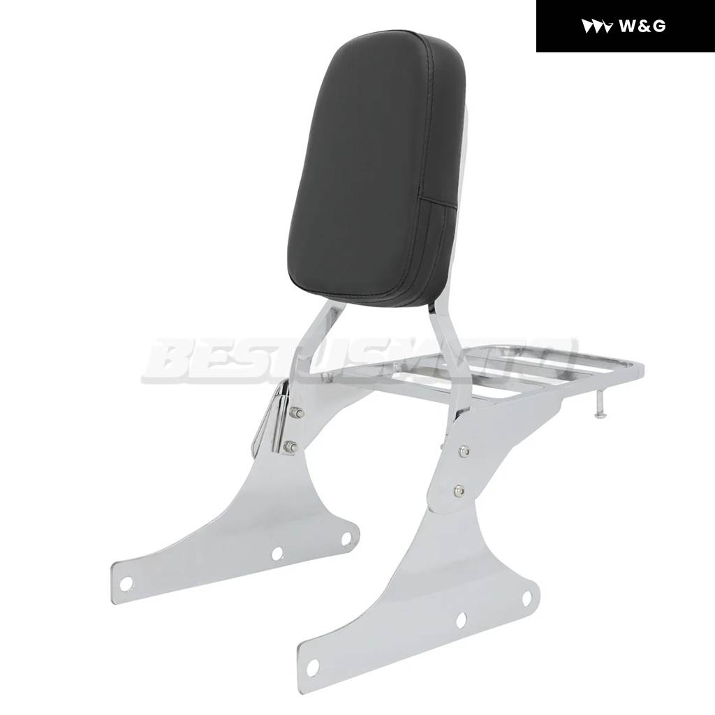 並行輸入品オートバイ バイクバックレスト シシーバー ラゲッジラック ハーレー ファットボーイ EFI FLSTFI FLSTF ヘリテージ ソフテイル クラシック FL_2