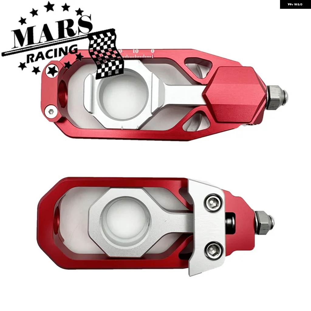 並行輸入品 オートバイ CNC アルミ リアアクスル チェーン アジャスター テンショナー カテナスプール ヤマハ TM_5