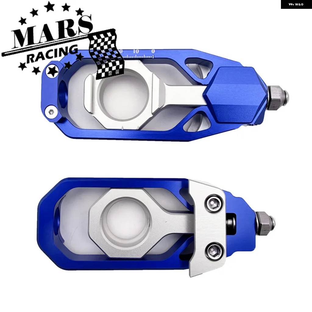 並行輸入品 オートバイ CNC アルミ リアアクスル チェーン アジャスター テンショナー カテナスプール ヤマハ TM_1