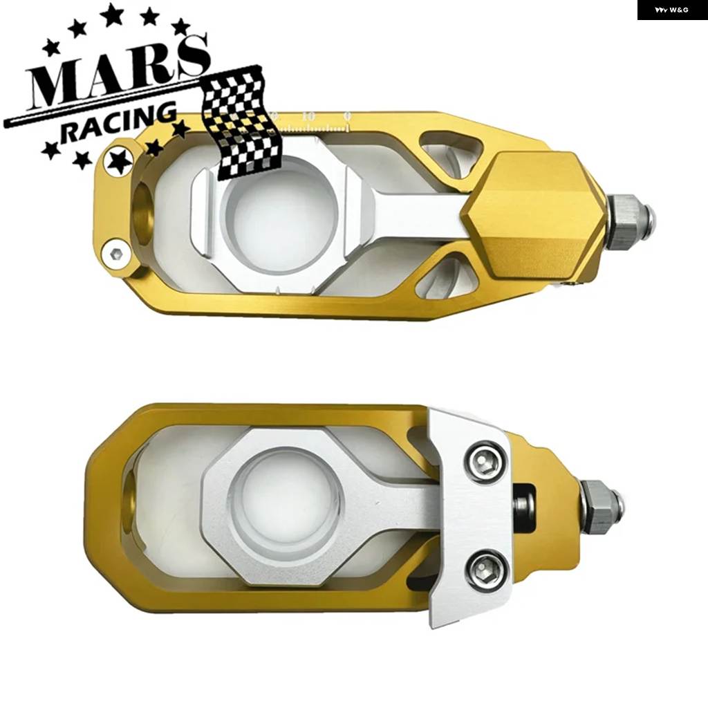 並行輸入品 オートバイ CNC アルミ リアアクスル チェーン アジャスター テンショナー カテナスプール ヤマハ TM_4