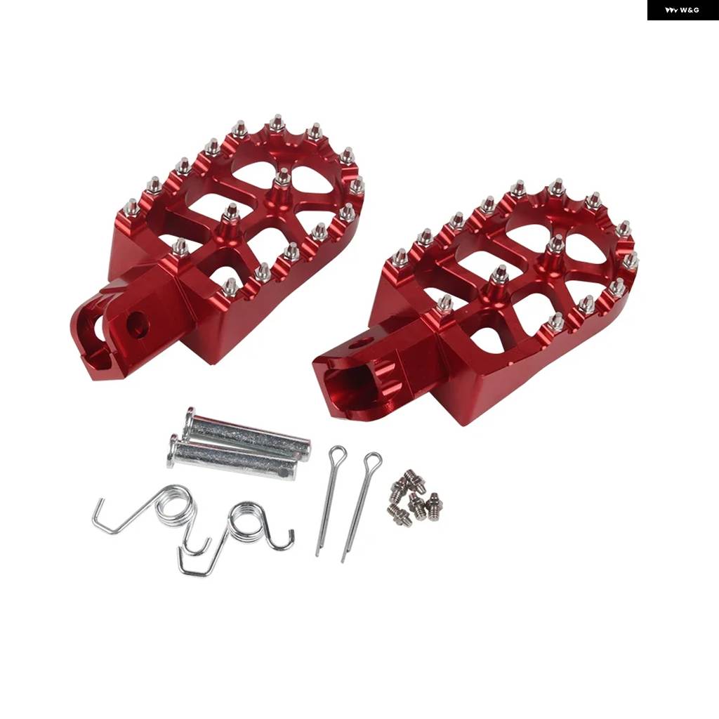 ブランド登録なし - 並行輸入品 自動二輪車 フットペグ フットレスト ペダルレスト ホンダ CRF XR 50 70 110 125 CT200U M2R SDG DHZ SSR KAYO