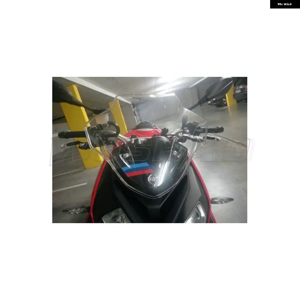 ブランド登録なし - 並行輸入品自動二輪車 自動二輪車 ダブル砂上の楼閣 風防ガラス 陳列箱映写幕 映写幕 2014-18 BMW S1000R S 1000R 1000 R 黒いこと イリジウム 17 18