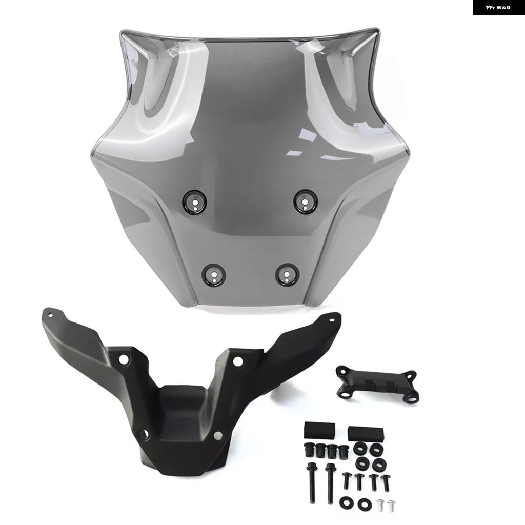 ブランド登録なし - 並行輸入品MT09 2024 ウィンドデフレクター 陳列箱遮蔽物 鉤括弧 陳列箱映写幕 プロテクター 自動二輪車 自動二輪車 付属品 ヤマハ MT-