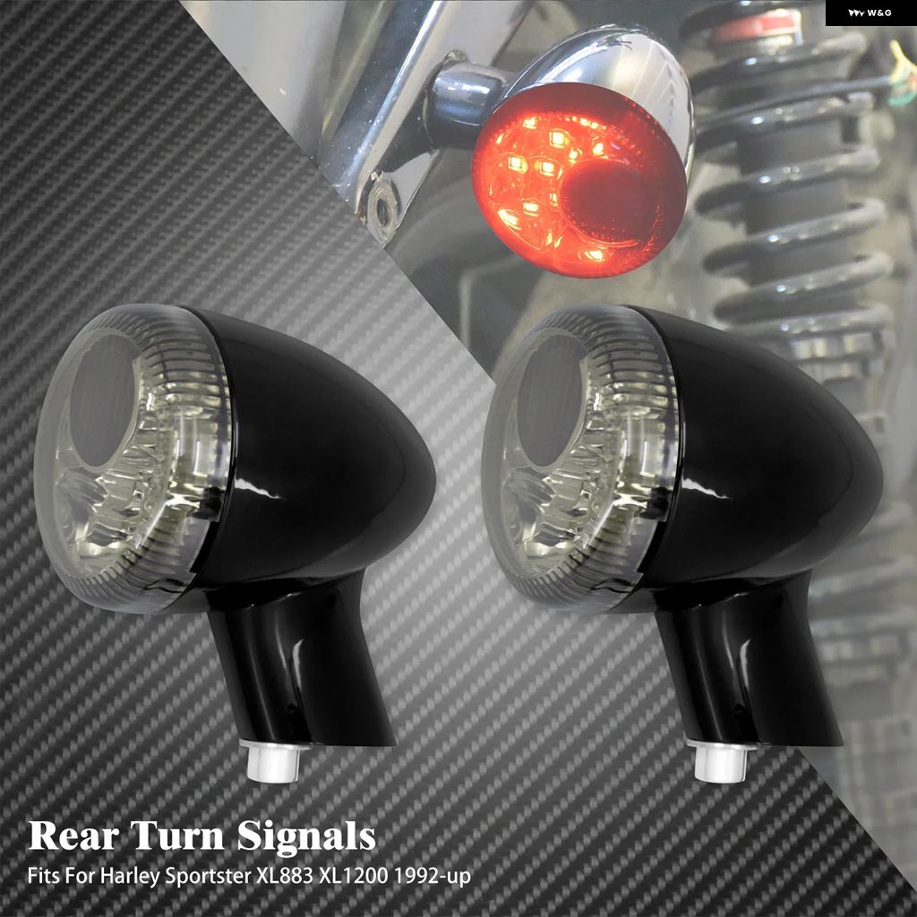 ブランド登録なし - 並行輸入品自動二輪車 自動二輪車 LED うち切りともし火 ウィンカー 表示計器 リアランニングランプ 遊撃手 鉤括弧 ハーレー 運動競技はやりっ子 883