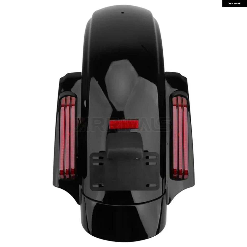 並行輸入品オートバイ バイク LED CVO スタイル リアフェンダー システム エクステンション フェイシアセット ハーレー ツーリング エレクトラ グライド_1
