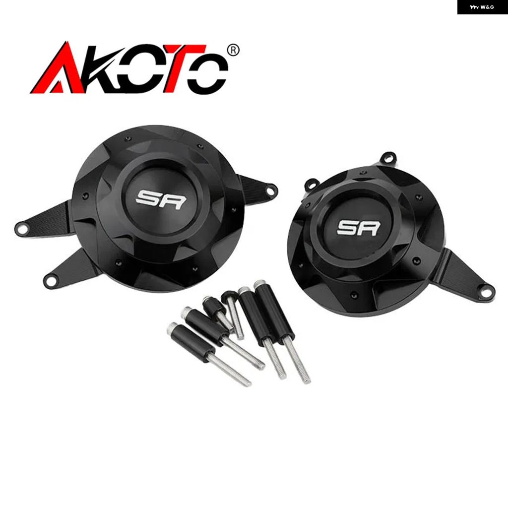 並行輸入品CFMOTO 675SR-R 675NK 675SS 675 SR SS NK オートバイ バイク エンジン ガードセット サイド カバー クラッシュ スライダー 落下_2
