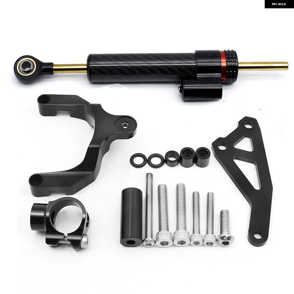 並行輸入品スズキ GSR750 GSR 750 2011-15 CNCステアリング ダンパー ブラケット マウント キット ショック アブソーバー サポート アクセサリー_2