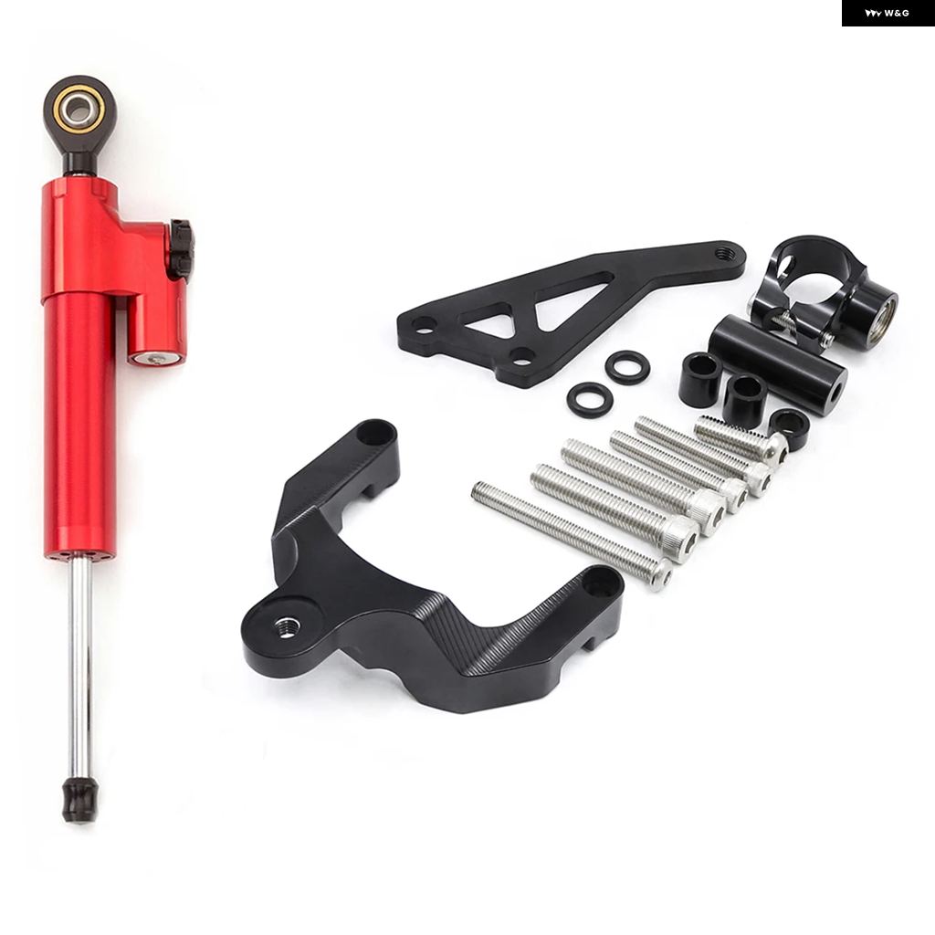 並行輸入品スズキ GSR750 GSR 750 2011-15 CNCステアリング ダンパー ブラケット マウント キット ショック アブソーバー サポート アクセサリー_6