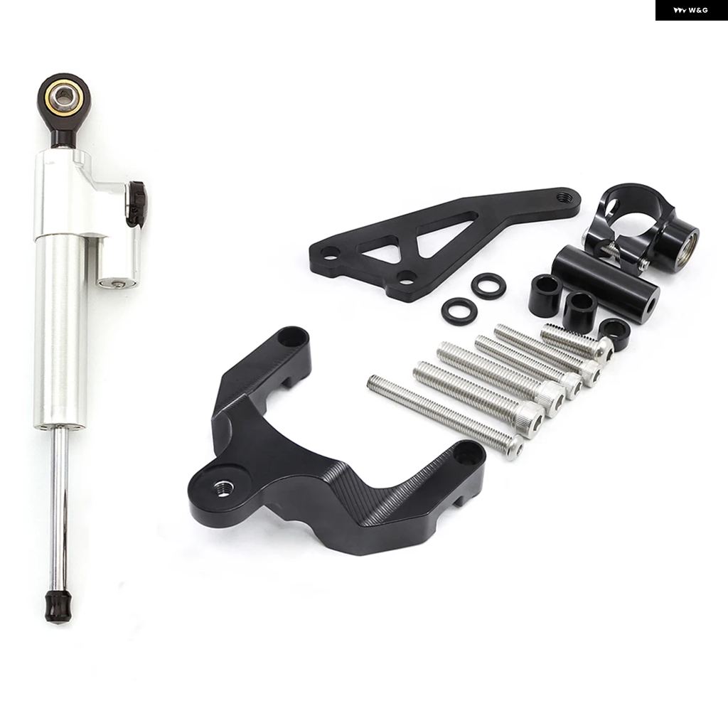 並行輸入品スズキ GSR750 GSR 750 2011-15 CNCステアリング ダンパー ブラケット マウント キット ショック アブソーバー サポート アクセサリー_7