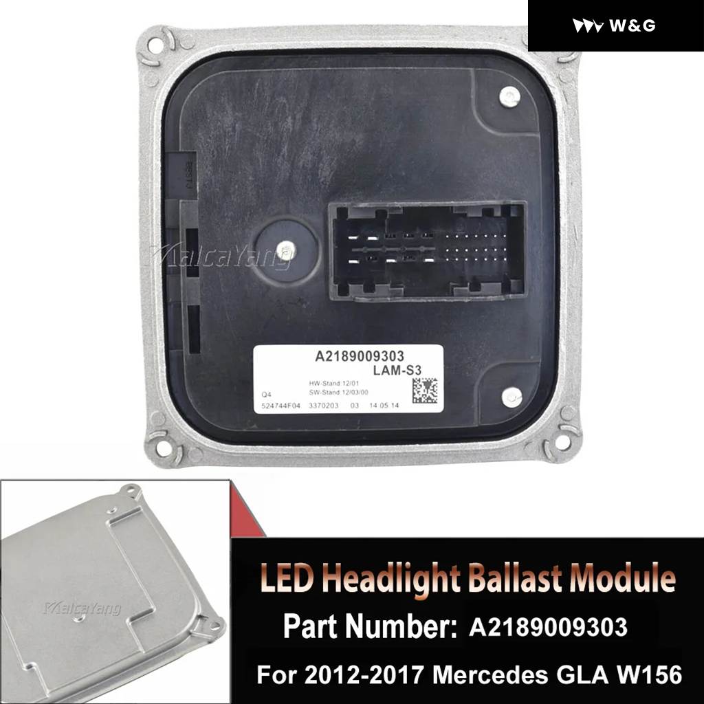 ヘッドライト バラストA2189009303 メルセデスベンツA180 H26年 並行輸入品DRL LED ヘッドライト バラスト モジュール コントロール