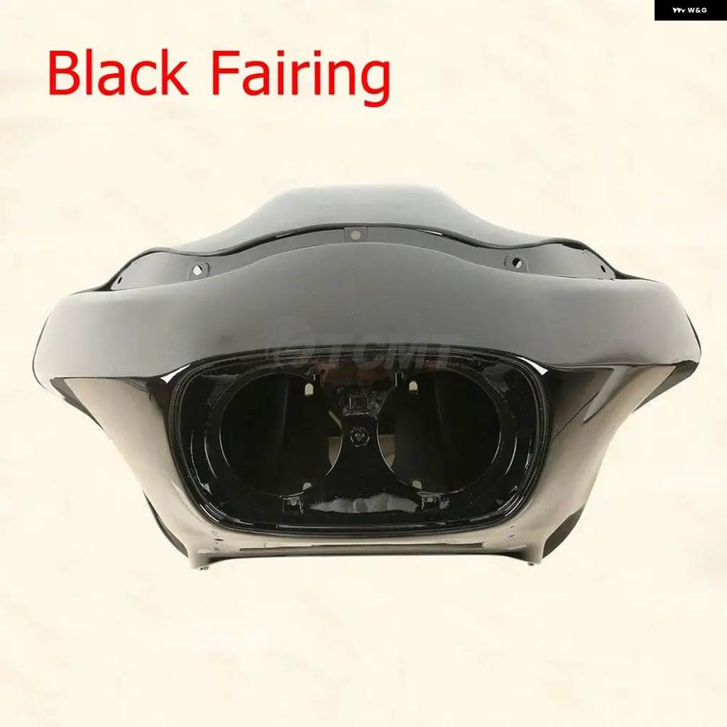 並行輸入品 オートバイ インナー/ アウター フェアリング 5.75インチ デュアルLED ヘッドライト ハーレー ロードグライド FLTR_3