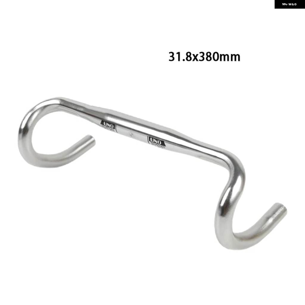ブランド登録なし - 並行輸入品 銀輪用落っこちる 手持ち部分赤ちょうちん 26MM 31.8MM X 380MM 400MM 420MM 古典派音楽 しろがね色 MINIVELO 700C 読み込むツーリング 自動二輪車