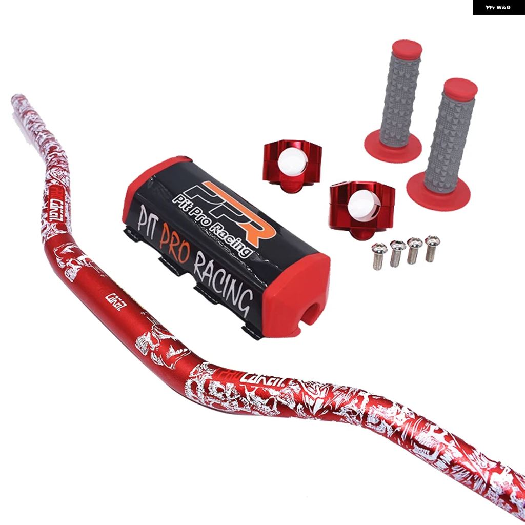 並行輸入品 1-1/8インチ ハンドルバー バー パッド ピットプロレーシングハンドル グリップ KAYO BSE CRF KLX オートバイ ダート ピット バイク ATV_3
