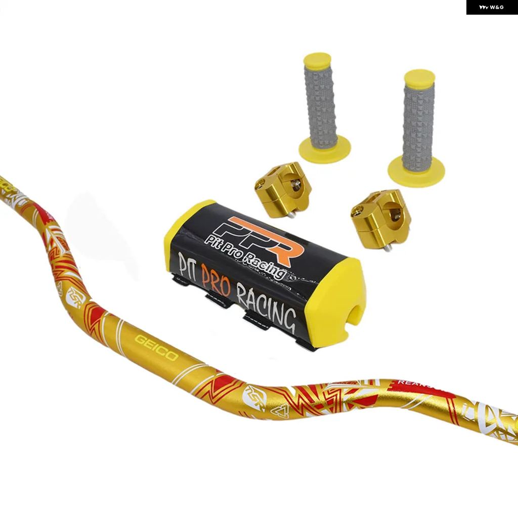 並行輸入品 1-1/8インチ ハンドルバー バー パッド ピットプロレーシングハンドル グリップ KAYO BSE CRF KLX オートバイ ダート ピット バイク ATV_10