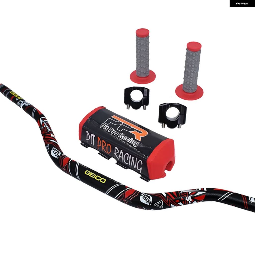 並行輸入品 1-1/8インチ ハンドルバー バー パッド ピットプロレーシングハンドル グリップ KAYO BSE CRF KLX オートバイ ダート ピット バイク ATV_13