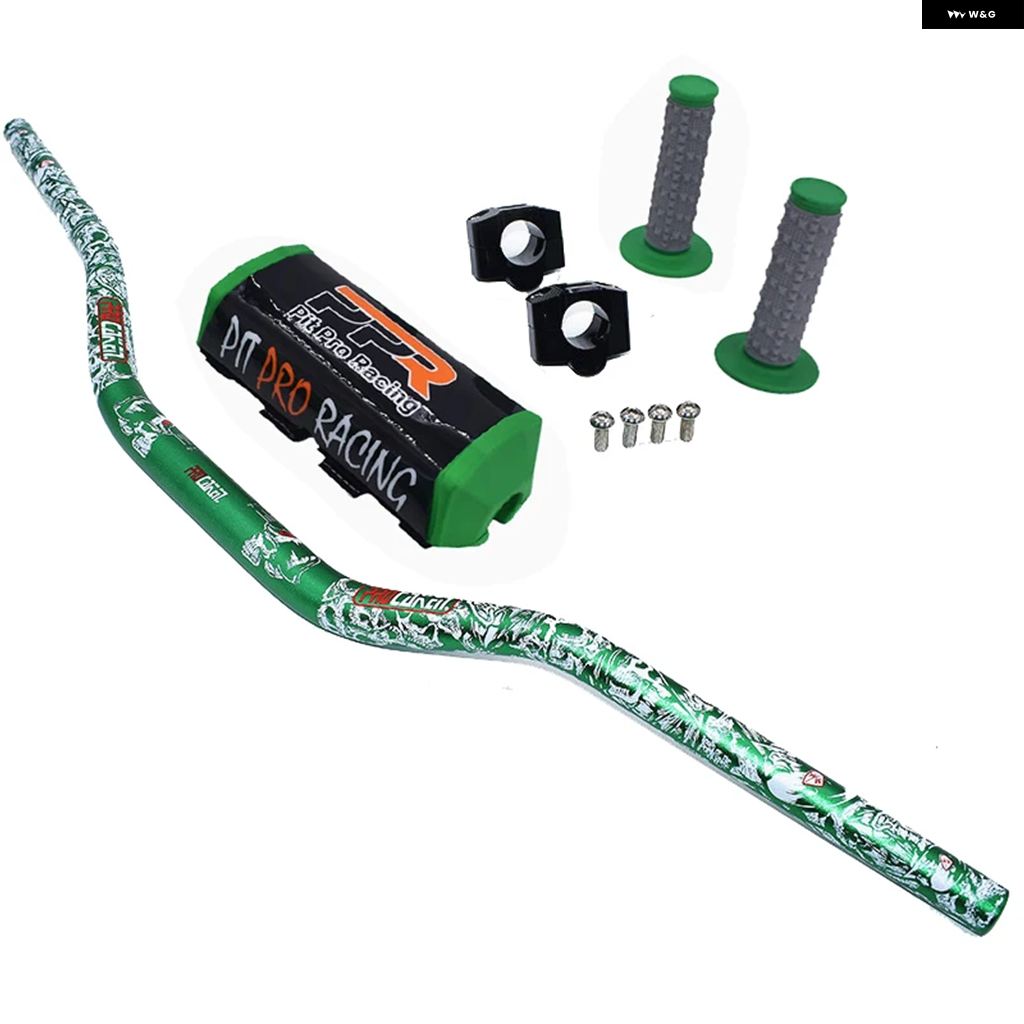 並行輸入品 1-1/8インチ ハンドルバー バー パッド ピットプロレーシングハンドル グリップ KAYO BSE CRF KLX オートバイ ダート ピット バイク ATV_1