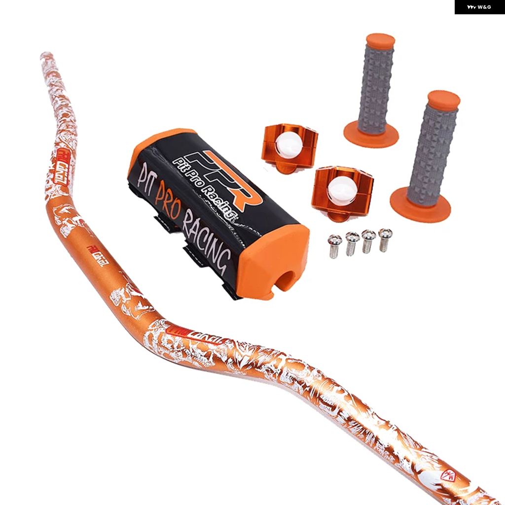 並行輸入品 1-1/8インチ ハンドルバー バー パッド ピットプロレーシングハンドル グリップ KAYO BSE CRF KLX オートバイ ダート ピット バイク ATV_6