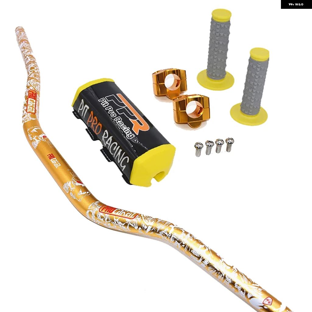 並行輸入品 1-1/8インチ ハンドルバー バー パッド ピットプロレーシングハンドル グリップ KAYO BSE CRF KLX オートバイ ダート ピット バイク ATV_5