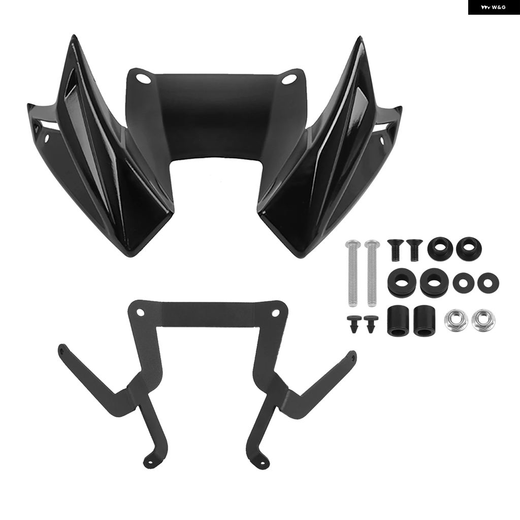 ブランド登録なし - 並行輸入品 自動二輪車 フロントエアロダイナミックダウンスポイラー ホンダ CB500R CB500 ホーサイバー空間 2024-2025 フロントスポイラー 舞台の袖 ディフレクター