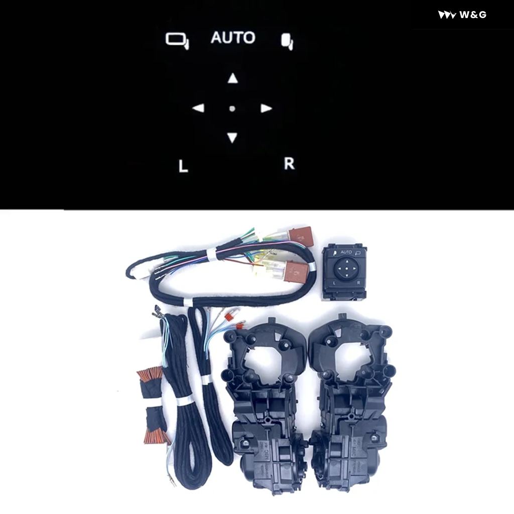 連絡用 アップグレード バックミラー 電動自動 折りたたみ トヨタ RAV4 XA50
