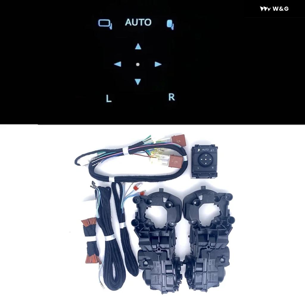 アップグレード バックミラー 電動自動 折りたたみ トヨタ RAV4 XA50