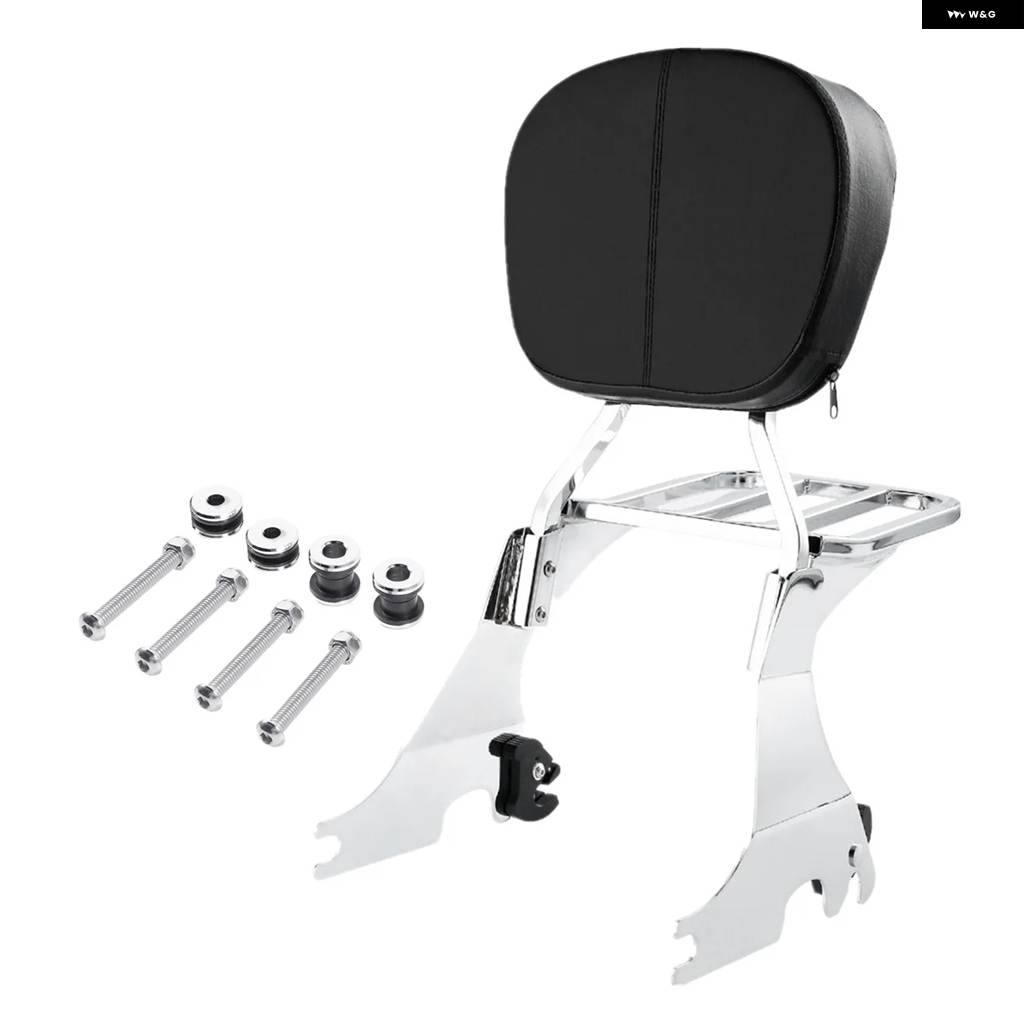 並行輸入品 バックレスト シーシーバー ラゲッジラック ハーレー スポースター 1200 カスタム フォーティエイト 2004-2022 バイク_1