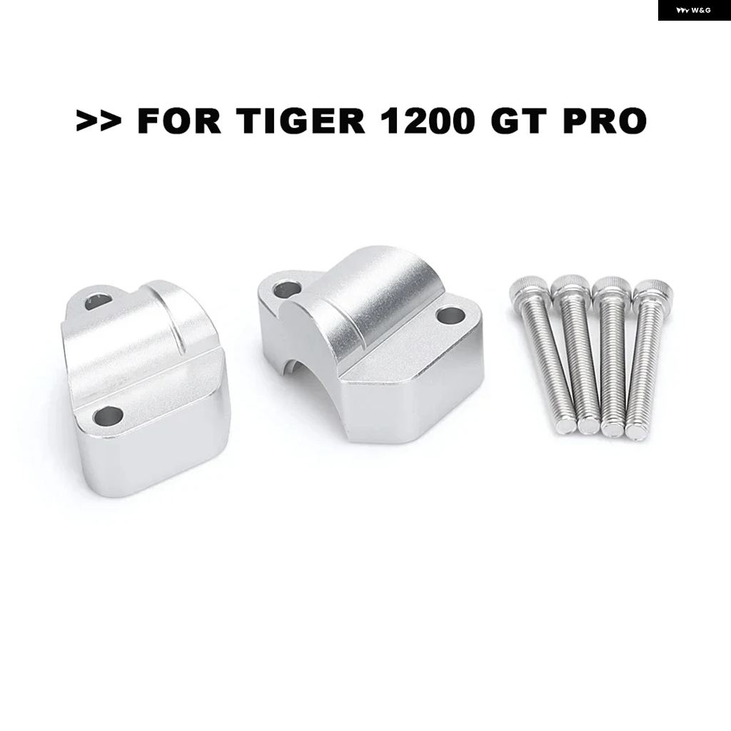 ブランド登録なし - 並行輸入品 自動二輪車 TIGER1200 TIGER 1200 GT PRO 2023 2024 手持ち部分赤ちょうちん ライザー TIGER 1200 GT PRO 手持ち部分赤ちょうちん マウント