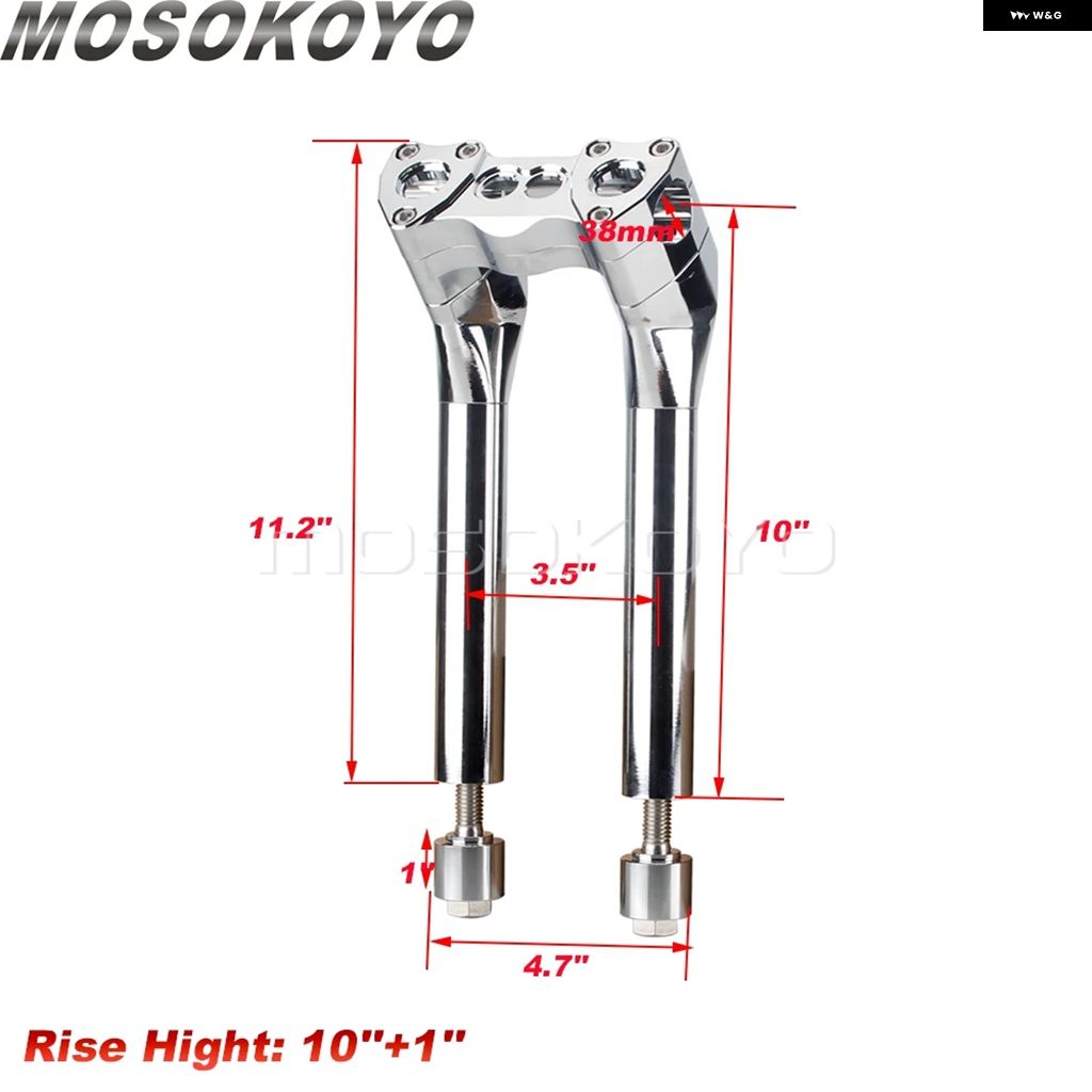 ブランド登録なし - 並行輸入品 6in 8in 10in 12in 1in プルバック 引っ切りない ライザー 手持ち部分赤ちょうちん ご機嫌 表現スタイル マウント クランプ ハーレー ダイナ ファ