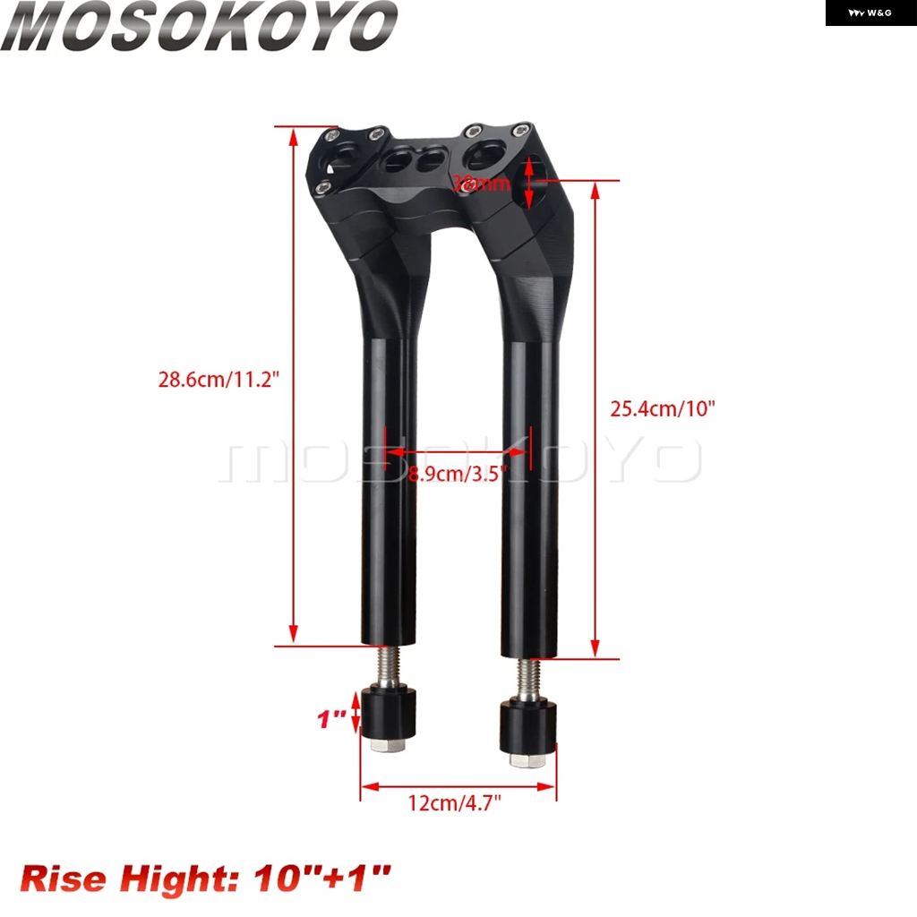 ブランド登録なし - 並行輸入品 6in 8in 10in 12in 1in プルバック 引っ切りない ライザー 手持ち部分赤ちょうちん ご機嫌 表現スタイル マウント クランプ ハーレー ダイナ ファ