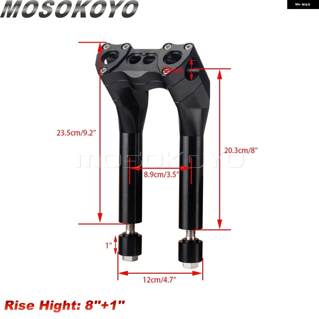 ブランド登録なし - 並行輸入品 6in 8in 10in 12in 1in プルバック 引っ切りない ライザー 手持ち部分赤ちょうちん ご機嫌 表現スタイル マウント クランプ ハーレー ダイナ ファ