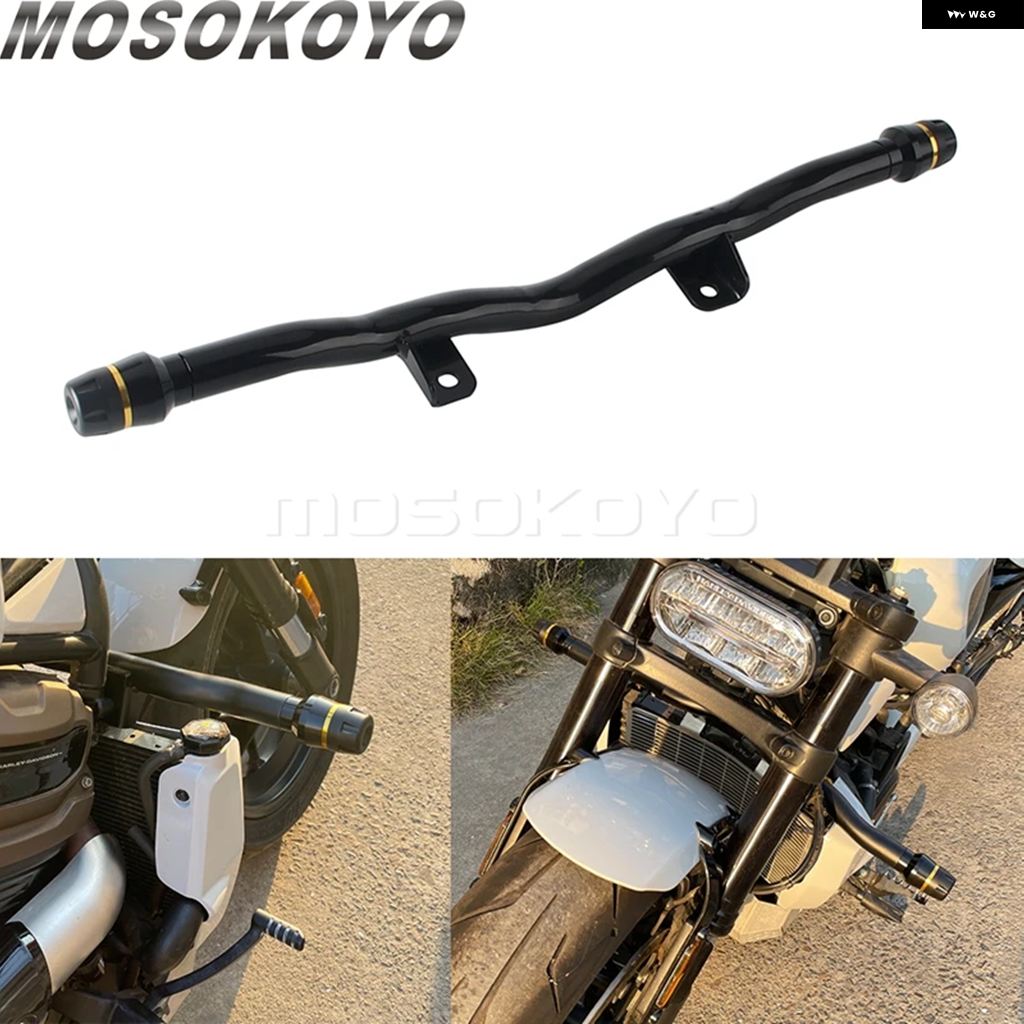 ブランド登録なし - 並行輸入品 RH1250S 自動二輪車 ペグ 衝突 赤ちょうちん フラットアウトバー 発動機 かばい立て プロテクター ハーレー 運動競技はやりっ子 S 1250 S 2021-2025 バンパー
