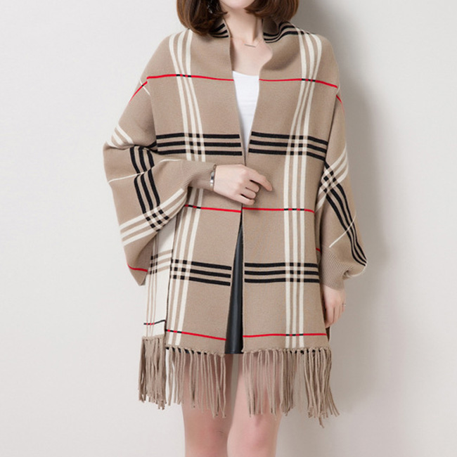 チェック柄大判ストール |  | 01