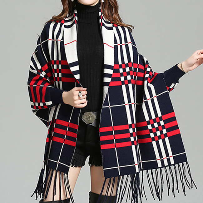 チェック柄大判ストール |  | 06