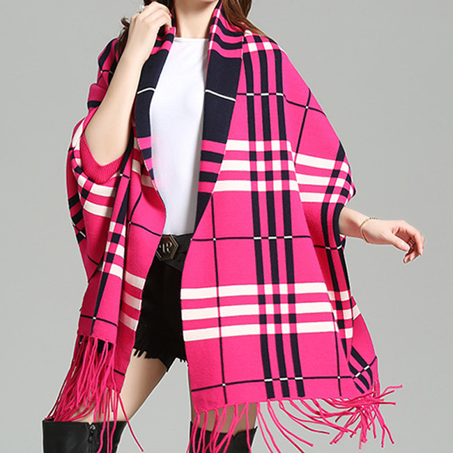 チェック柄大判ストール |  | 04