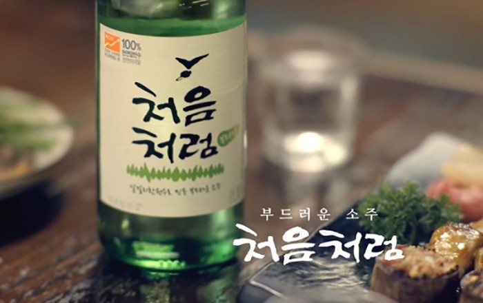 韓国焼酎　チョウムチョロム 