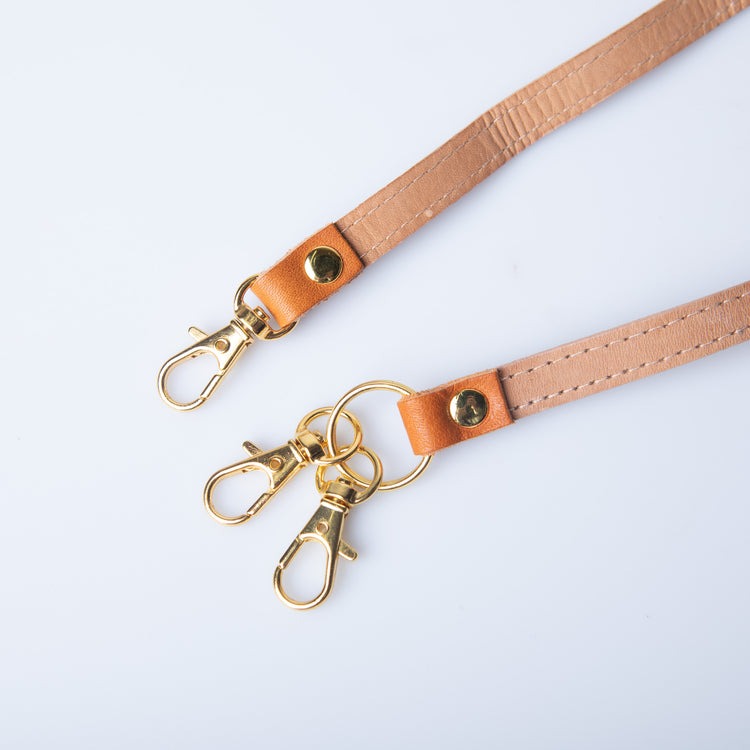 JAPAN FACTORY（ジャパンファクトリー） 栃木レザー ネックストラップ