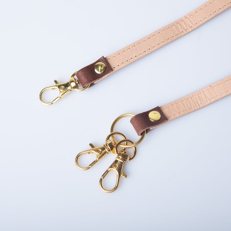 JAPAN FACTORY（ジャパンファクトリー） 栃木レザー ネックストラップ