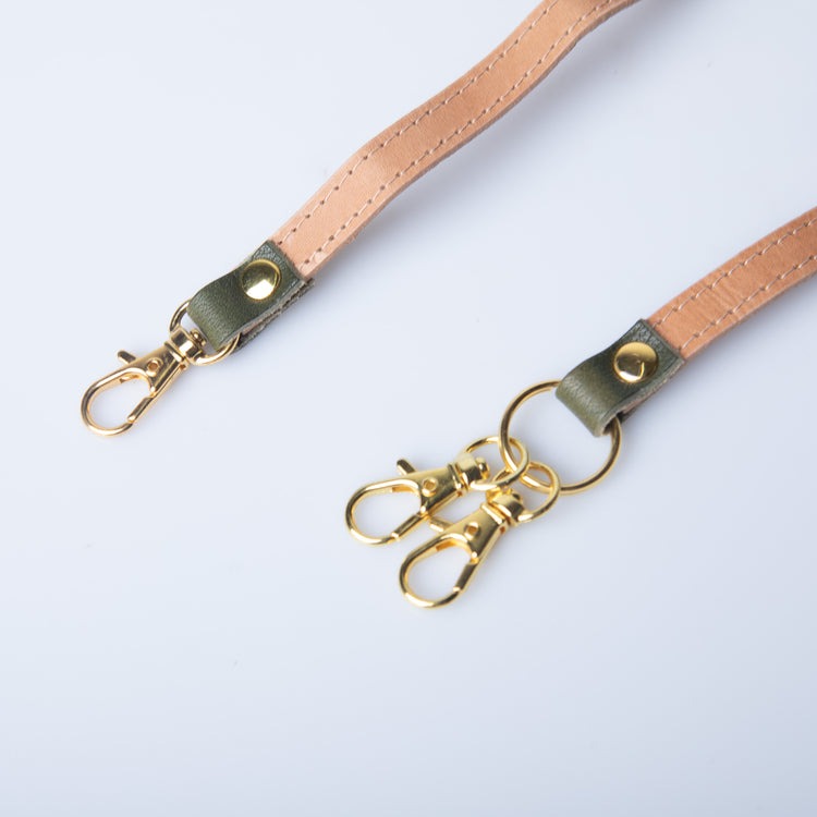 JAPAN FACTORY（ジャパンファクトリー） 栃木レザー ネックストラップ