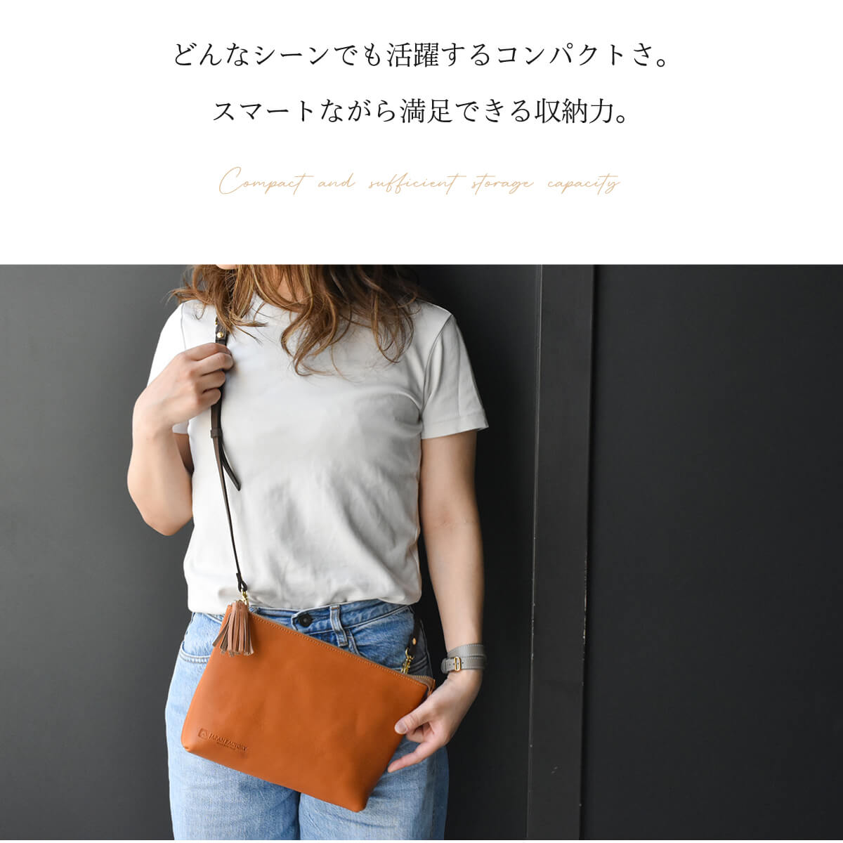 JAPAN FACTORY ショルダーバッグ メンズ レディース 栃木レザー JAPAN FACTORY ショルダーバッグ メンズ レディース 栃木レザー