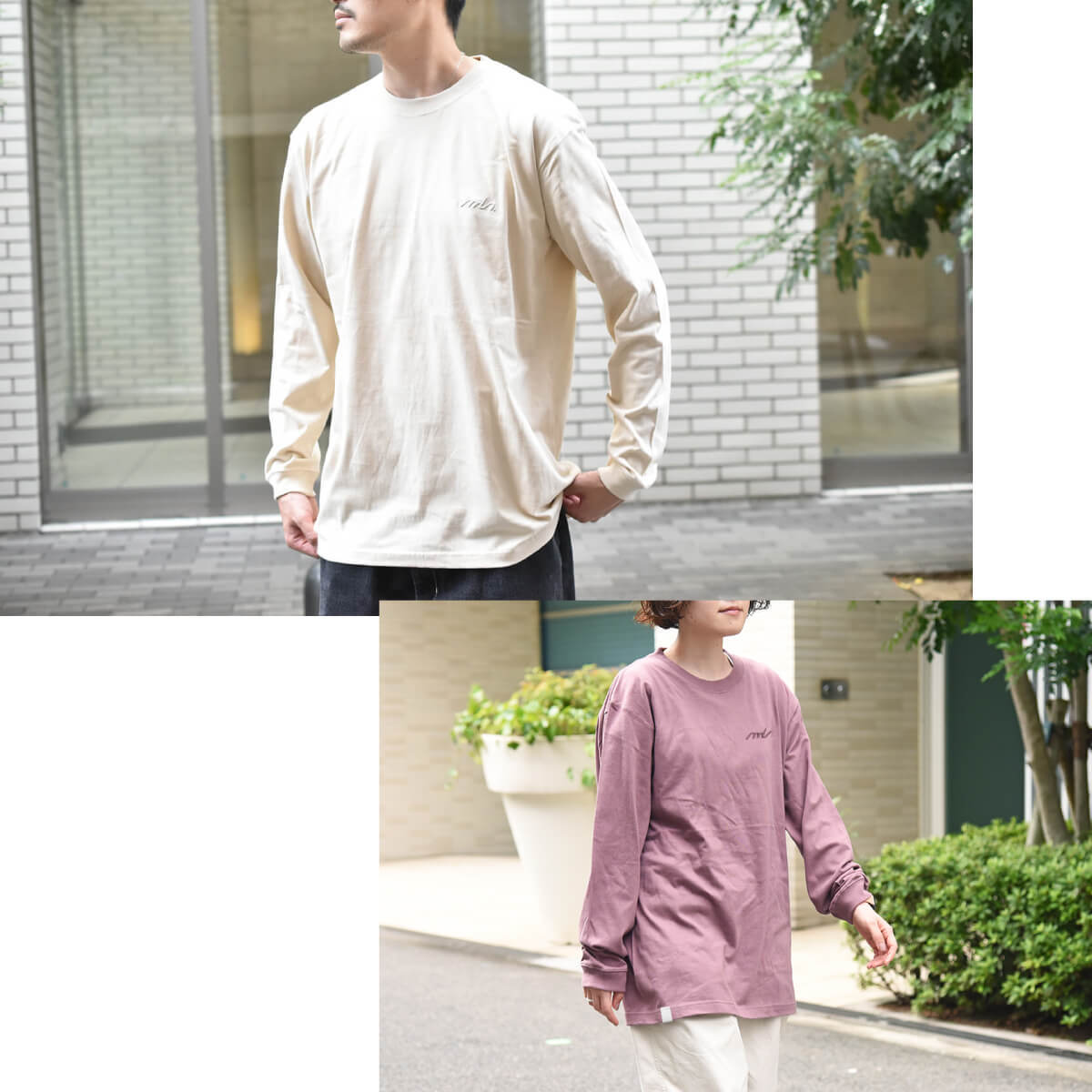 Hallelujah 刺繍 ロングスリーブ Tシャツ ロンT レディース