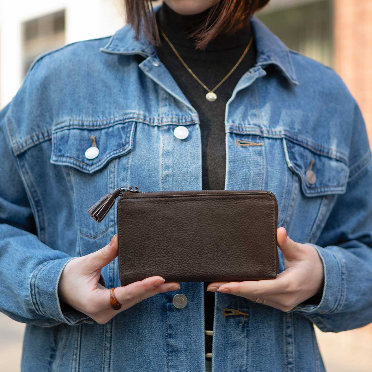 Hallelujah（ハレルヤ） 長財布 レディース 本革 財布 L字ファスナー