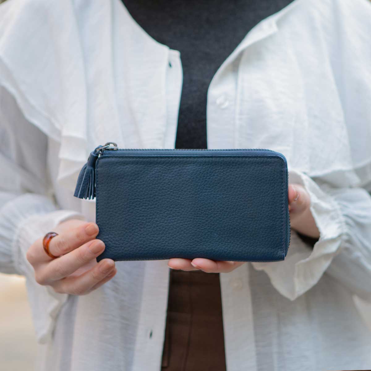 Hallelujah（ハレルヤ） 長財布 レディース 本革 財布 L字ファスナー