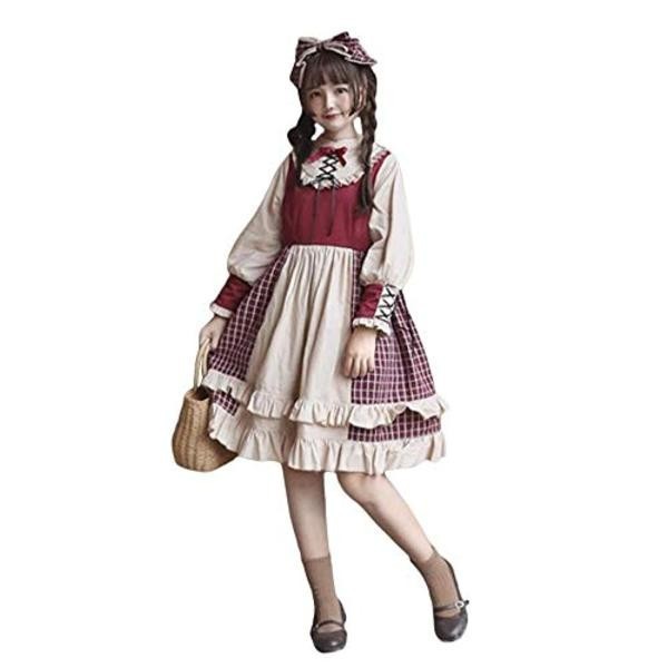 日本クリアランス ゴシック ロリータ ヘッドドレス レディース Lolita ワンピース ゴスロリ 大きいサイズ 森ガール 洋服 コスプレ 長袖 Cosplay スカート カチューシャ ショッピング公式店 Ssl Daikyogo Or Jp